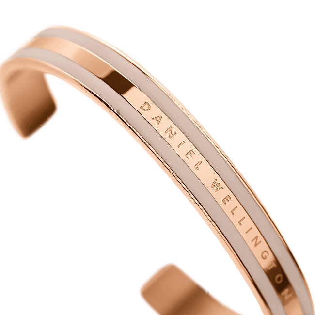 Daniel Wellington Elegantní pevný bronzový náramek Emalie DW0040001