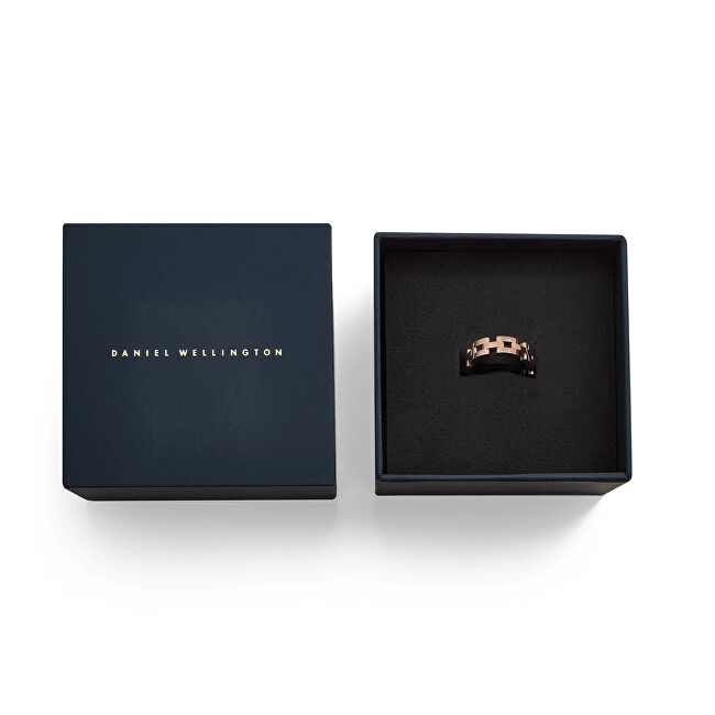 Daniel Wellington Fashion pozlacený prsten 3-Link DW0040096