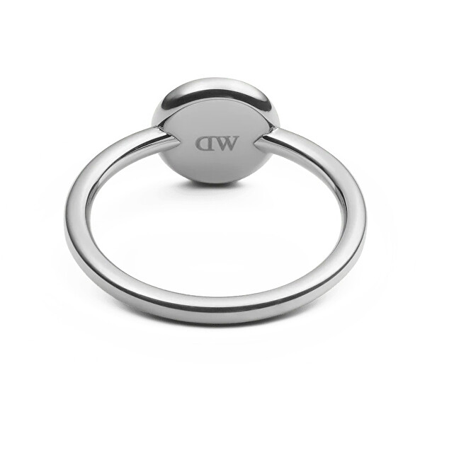 Daniel Wellington Jedinečný prsten s tygřím okem a krystaly Audrey DW00401209