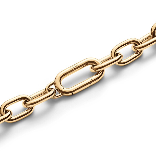 Daniel Wellington Luxusní pozlacený náramek s krystaly Crystal Link DW00400572