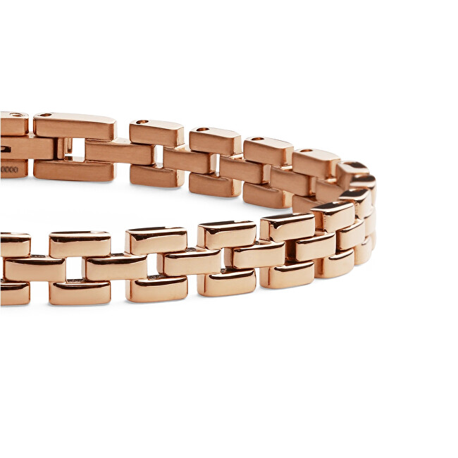 Daniel Wellington Módní bronzový náramek z oceli 3-Link DW004009