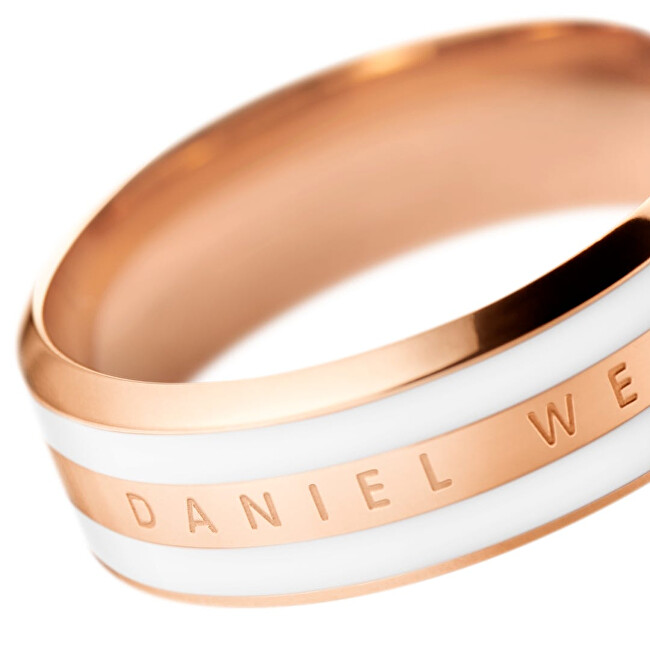 Daniel Wellington Módní bronzový prsten Emalie DW004000