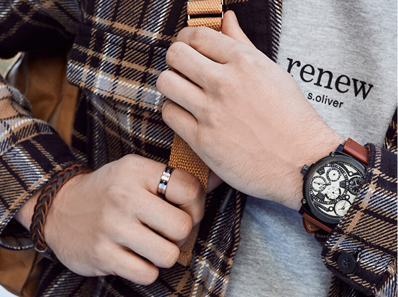 Daniel Wellington Módní bronzový prsten Elan DW0040008