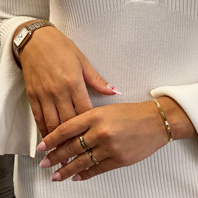Daniel Wellington Módní pozlacený prsten Elan DW0040005