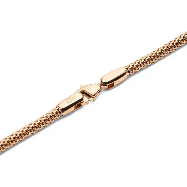Daniel Wellington Nadčasový bronzový řetízek Tide Mesh DW00401097
