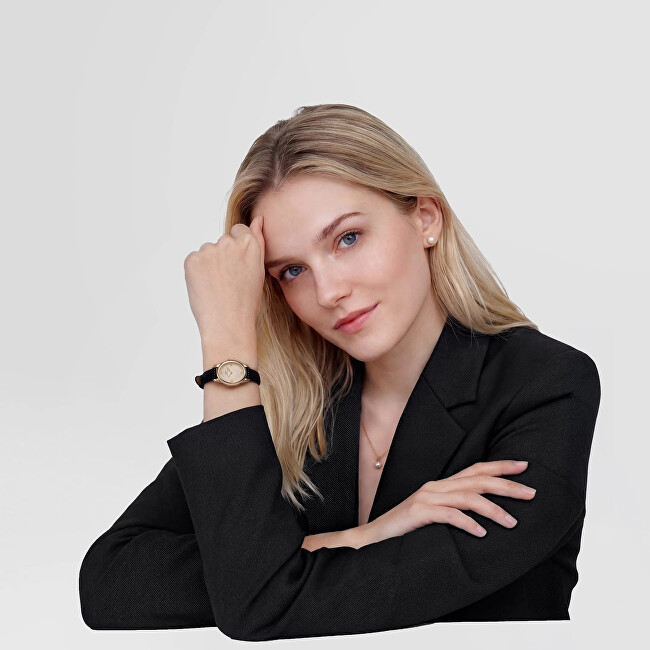 Daniel Wellington Nádherný náhrdelník s perlou Swarovski Pearl DW00401959