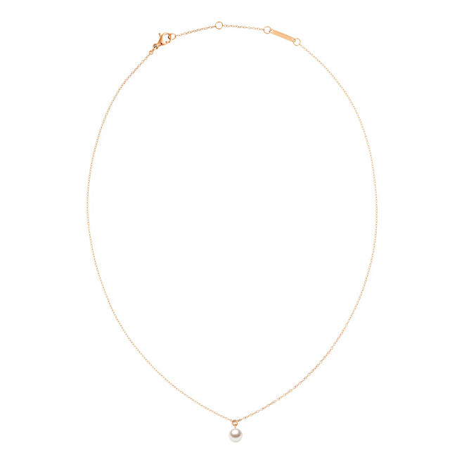 Daniel Wellington Nádherný náhrdelník s perlou Swarovski Pearl DW00401959