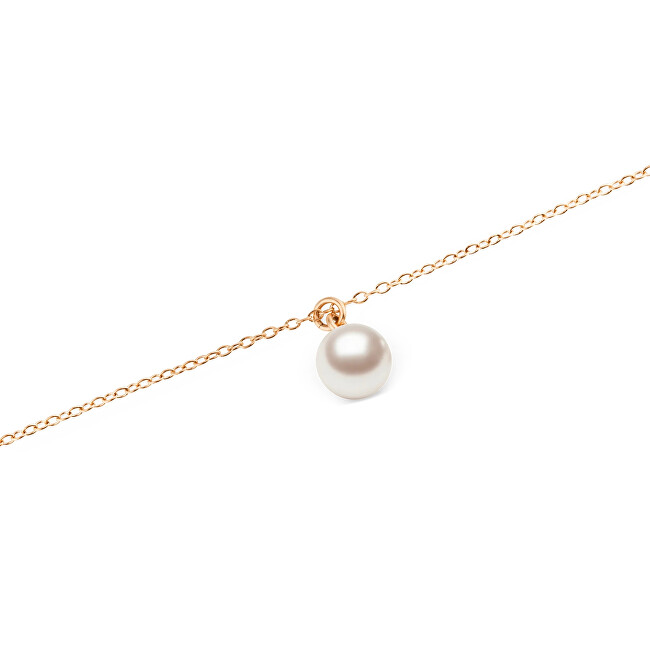 Daniel Wellington Nádherný náhrdelník s perlou Swarovski Pearl DW00401959