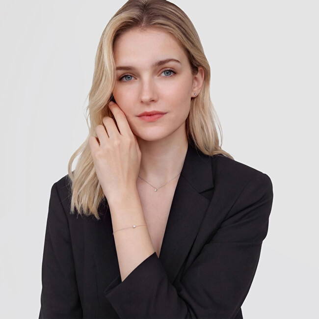 Daniel Wellington Ocelové náušnice s kubickými zirkony Mirelle DW00401963