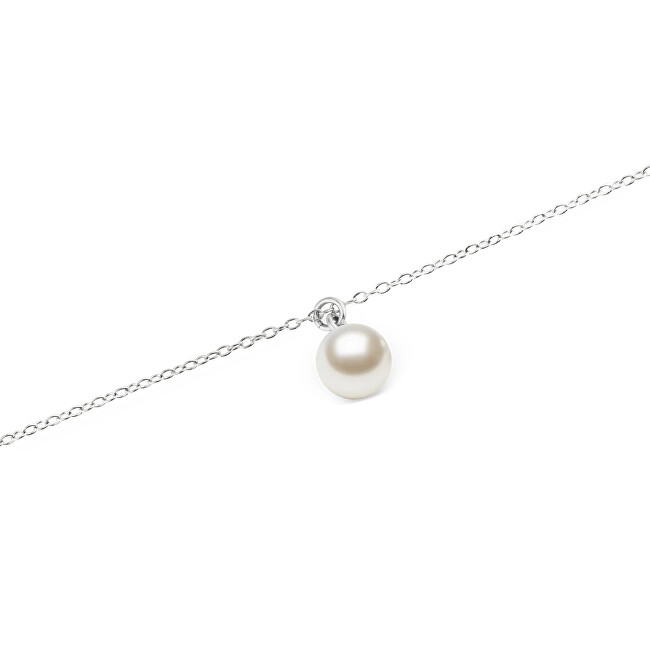 Daniel Wellington Ocelový náhrdelník s perlou Swarovski Pearl DW00401957