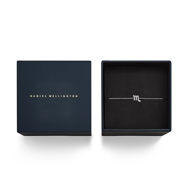 Daniel Wellington Ocelový řetízkový náramek znamení Štír Crystal Zodiac DW00400938