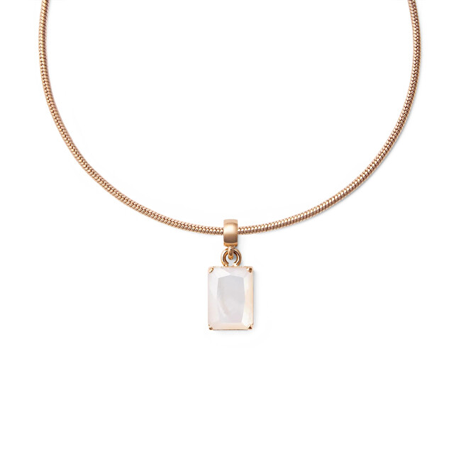 Daniel Wellington Okouzlující bronzový přívěsek s perletí Mother of Pearl DW00401466