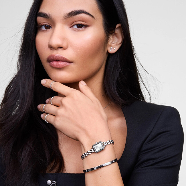 Daniel Wellington Otevřený pevný náramek Classic Lumine DW004017
