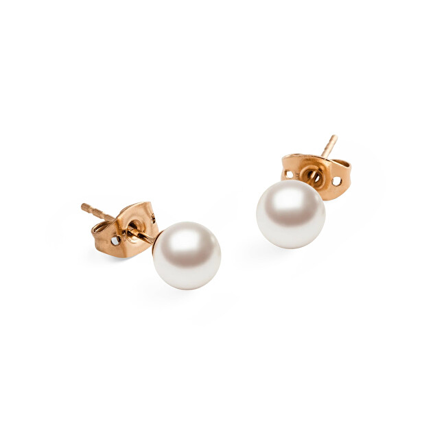 Daniel Wellington Peckové náušnice s perlou Swarovski Pearl DW00401956