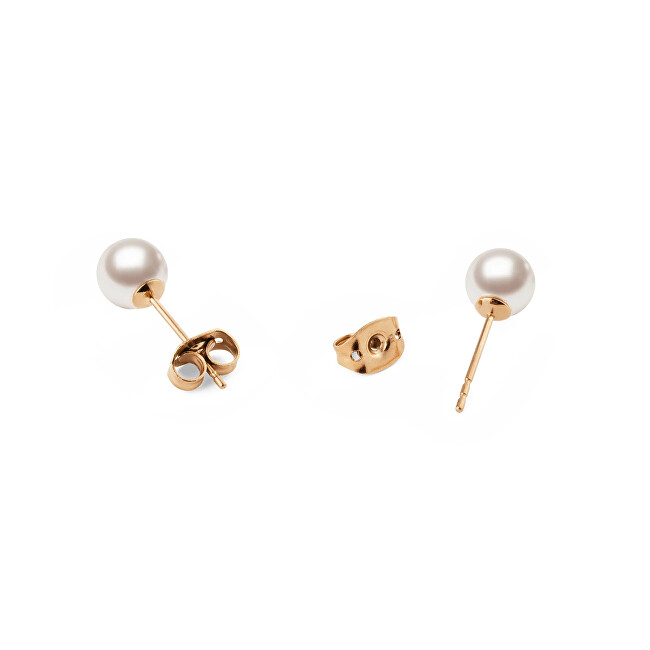 Daniel Wellington Peckové náušnice s perlou Swarovski Pearl DW00401956