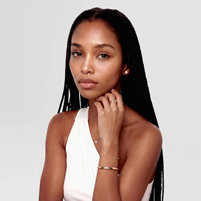 Daniel Wellington Peckové náušnice s perlou Swarovski Pearl DW00401956