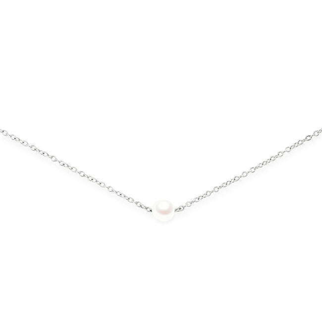 Daniel Wellington Perlový náhrdelník s perlami Swarovski Pearl Step DW00402112
