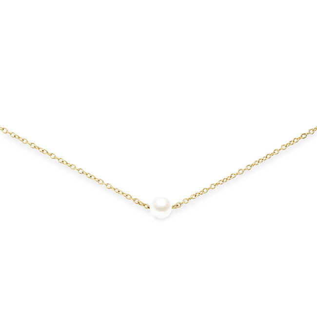 Daniel Wellington Perlový náhrdelník s perlami Swarovski Pearl Step DW00402113
