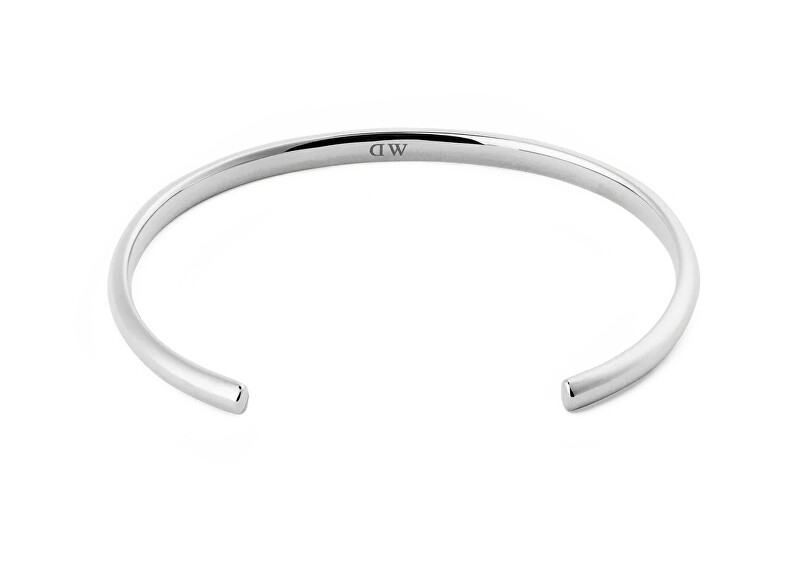 Daniel Wellington Elegantní otevřený náramek z oceli Arch DW0040194