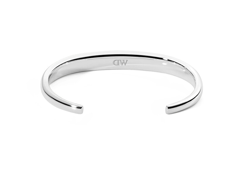 Daniel Wellington Pevný otvorený náramok z ocele Flow DW00402071 16,5 cm