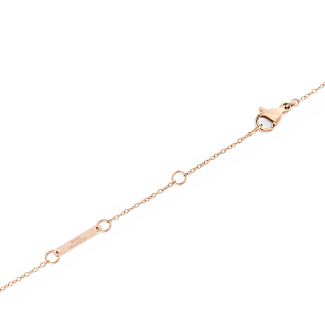 Daniel Wellington Pozlátený náhrdelník so Swarovski perlami Pearl Trio DW00402111