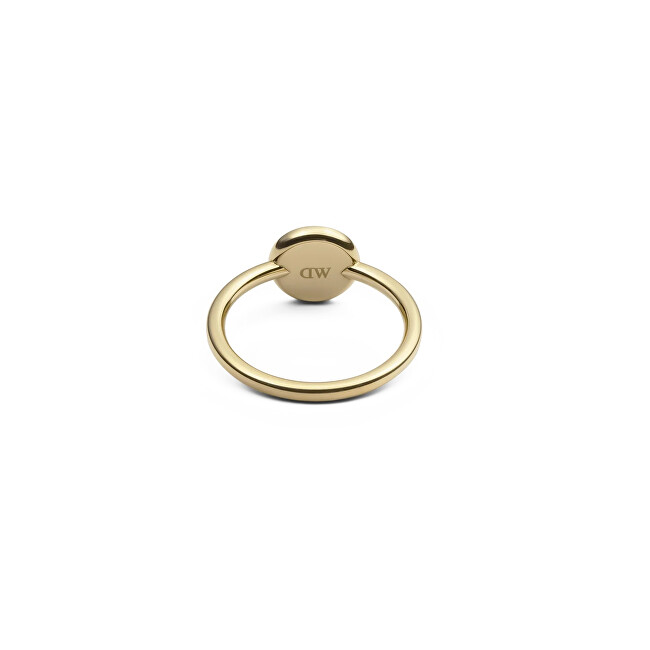 Daniel Wellington Pozlacený prsten s jadeitem a krystaly Audrey DW0040134