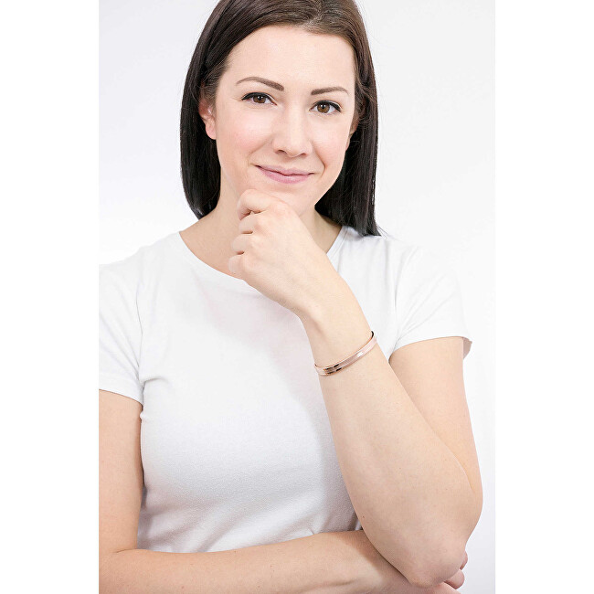 Daniel Wellington Půvabný bronzový pevný náramek Elan DW0040014