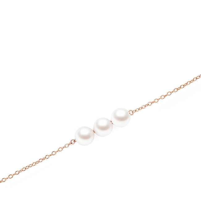 Daniel Wellington Pôvabný náramok so Swarovski perlami Pearl Trio DW00402105