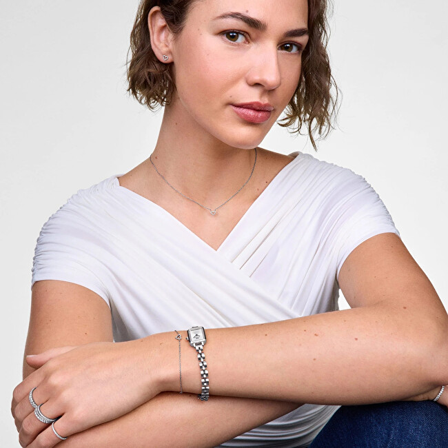 Daniel Wellington Půvabný ocelový náramek se srdíčkem Mirelle DW00401619