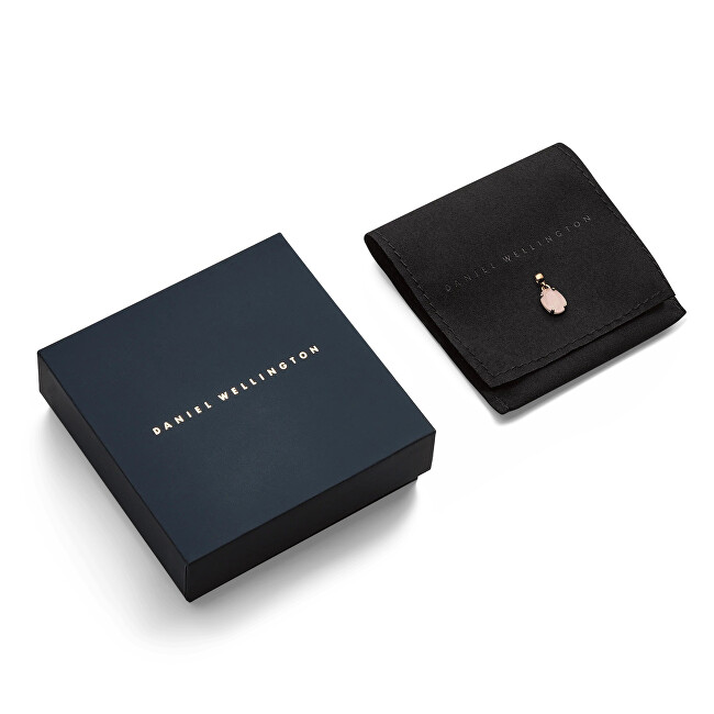 Daniel Wellington Půvabný pozlacený přívěsek s růženínem Charms DW00401459
