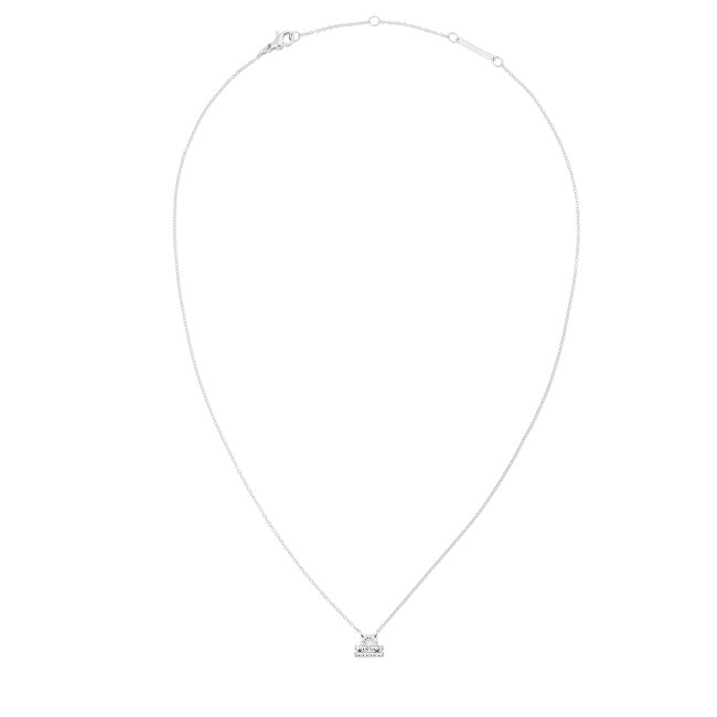 Daniel Wellington Slušivý ocelový náhrdelník znamení Váhy Crystal Zodiac DW00400949
