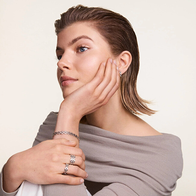 Daniel Wellington Půvabný ocelový prsten 3-Link DW0040102