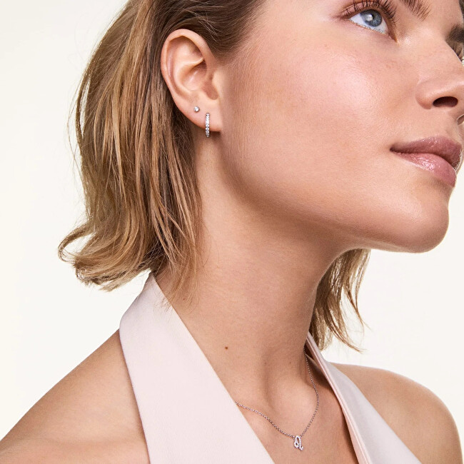 Daniel Wellington Třpytivá single náušnice s krystaly DW00400881