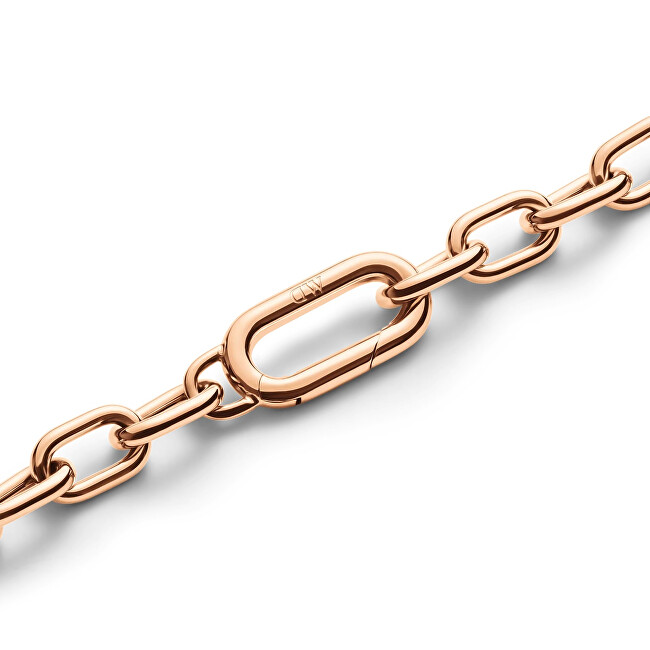 Daniel Wellington Luxusní bronzový náramek s krystaly Crystal Link DW00400572
