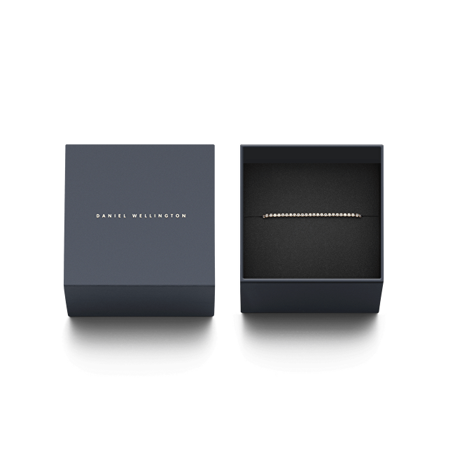 Daniel Wellington Třpytivý bronzový náramek s krystaly Classic Tennis DW00400387