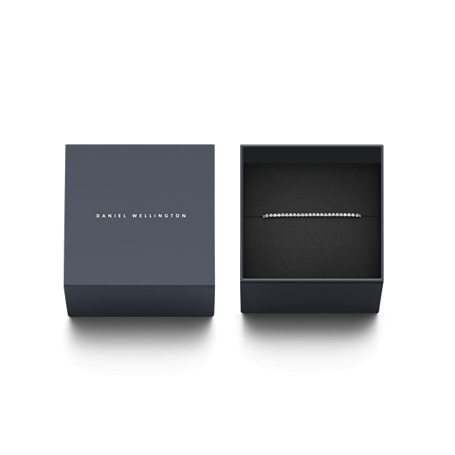 Daniel Wellington Třpytivý ocelový náramek s krystaly Classic Tennis DW00400386