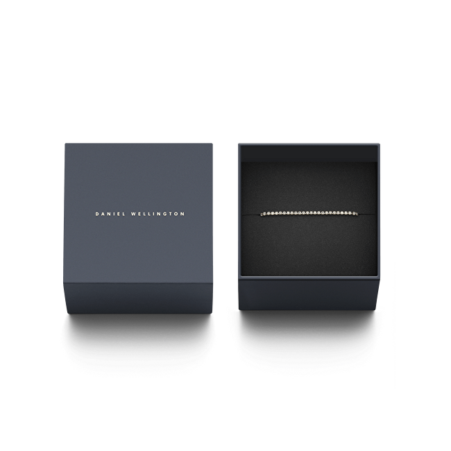 Daniel Wellington Třpytivý pozlacený náramek s krystaly Classic Tennis DW00400388