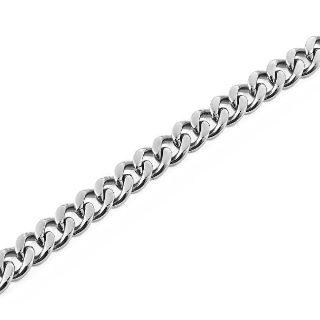 Daniel Wellington Výrazný ocelový náhrdelník pro muže Ellipse Cuban Chain DW00401669