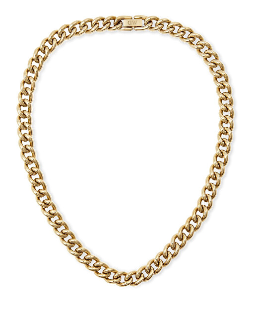 Daniel Wellington Dámský pozlacený náhrdelník Chunky Chain DW00400851
