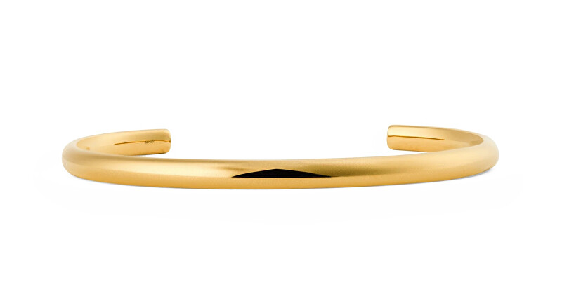 Daniel Wellington Elegantní otevřený náramek z pozlacené oceli Arch DW0040198