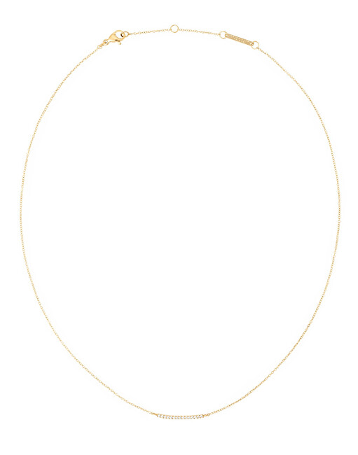 Daniel Wellington Elegantní pozlacený náhrdelník s kubickými zirkony Mirella DW00401632
