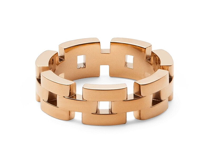 Daniel Wellington Fashion pozlacený prsten 3-Link DW0040096