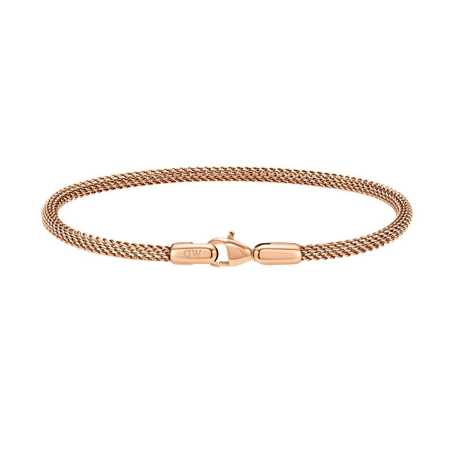 Daniel Wellington Módní bronzový náramek z oceli Mesh Perfect Pair DW0040068