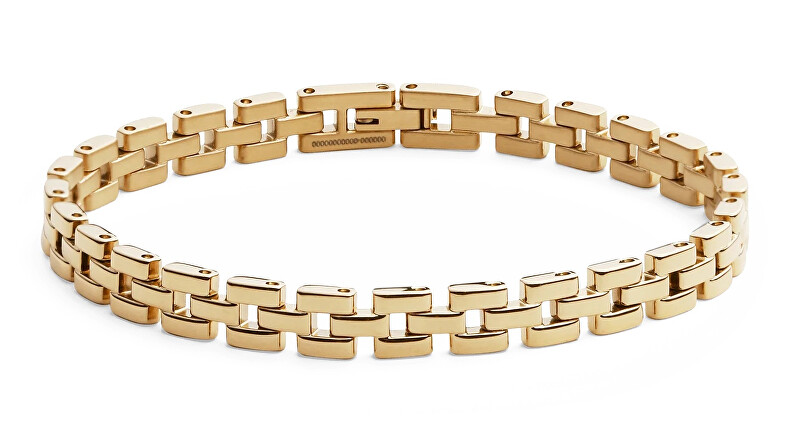 Daniel Wellington Módní pozlacený náramek z oceli 3-Link DW0040098