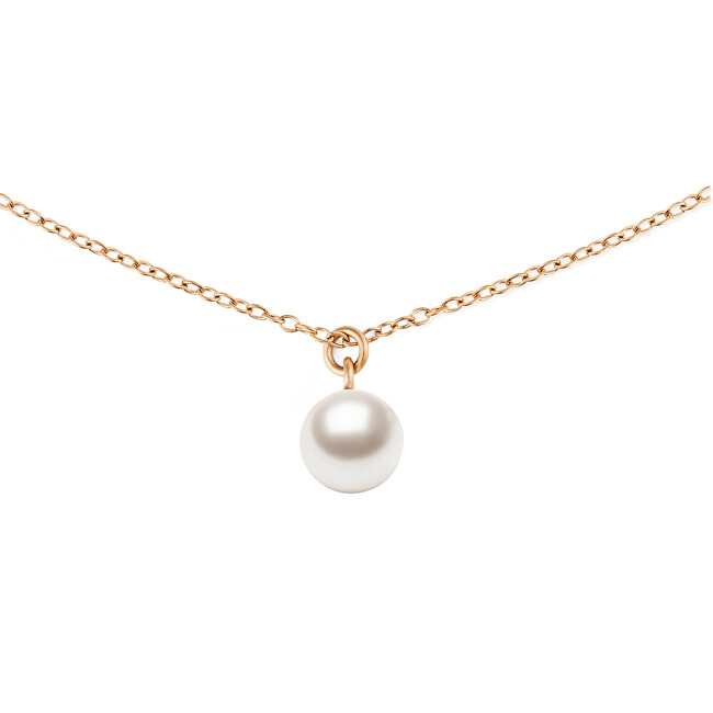 Daniel Wellington Nádherný náhrdelník s perlou Swarovski Pearl DW00401959