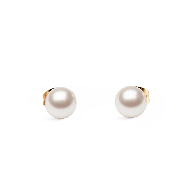 Daniel Wellington Peckové náušnice s perlou Swarovski Pearl DW00401956