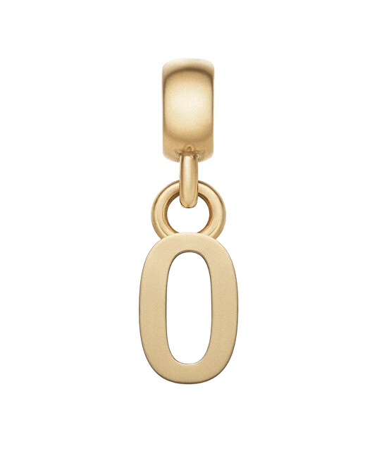 Daniel Wellington Pozlacený přívěsek písmeno "O" Charms DW00400498