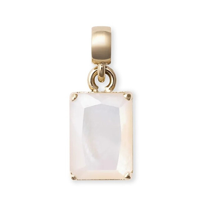 Daniel Wellington Překrásný pozlacený přívěsek s perletí Mother of Pearl DW00401467