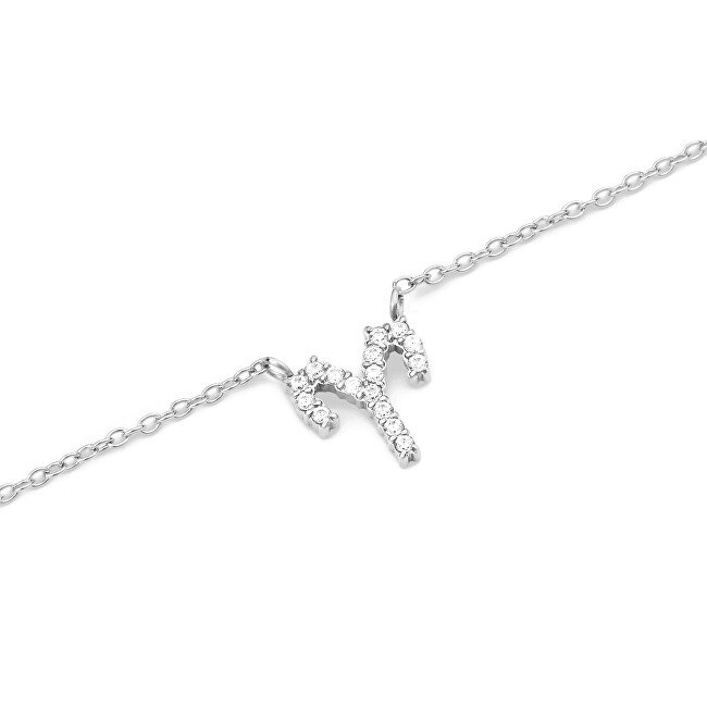 Daniel Wellington Stylový ocelový náhrdelník znamení Beran Crystal Zodiac DW00400943
