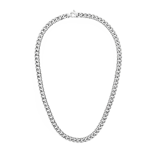 Daniel Wellington Výrazný ocelový náhrdelník pro muže Ellipse Cuban Chain DW00401669